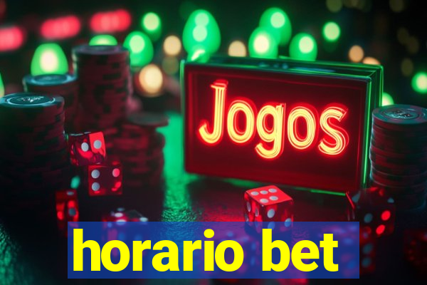 horario bet