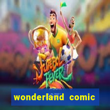 wonderland comic studio alphabet