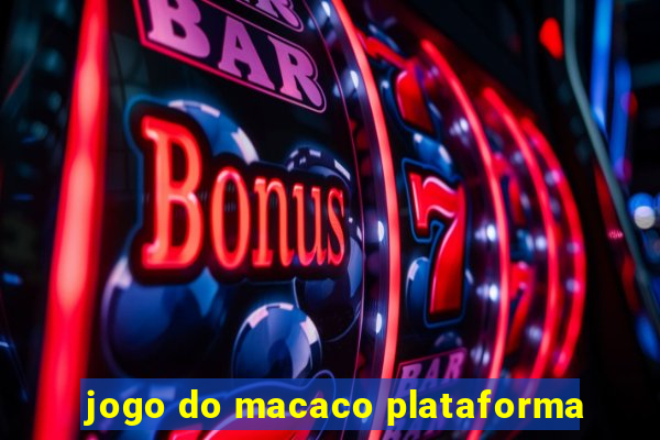 jogo do macaco plataforma