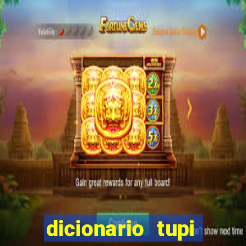 dicionario tupi guarani on line