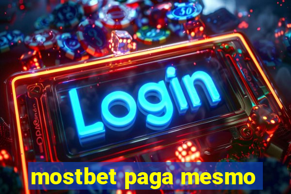 mostbet paga mesmo