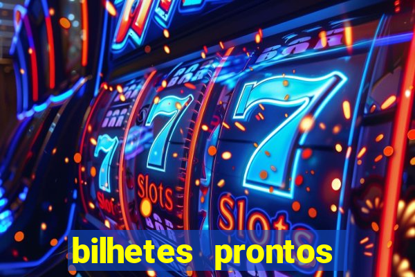 bilhetes prontos futebol hoje