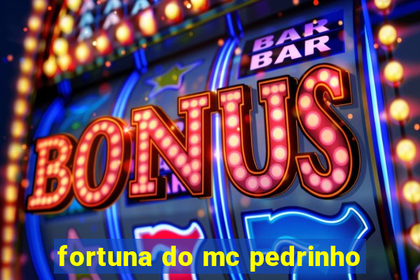 fortuna do mc pedrinho