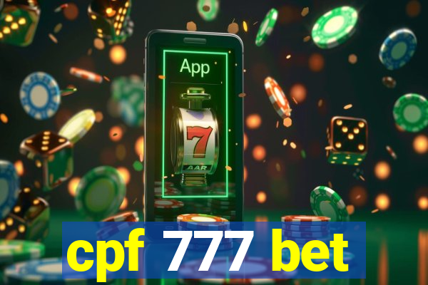 cpf 777 bet