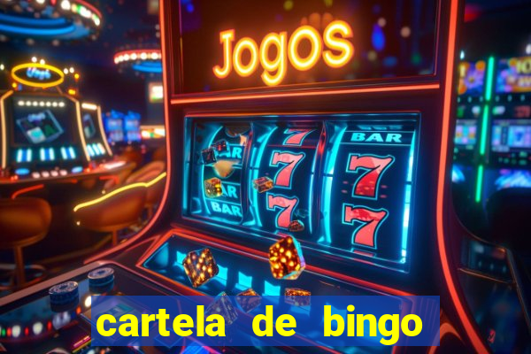 cartela de bingo ate 50 para imprimir