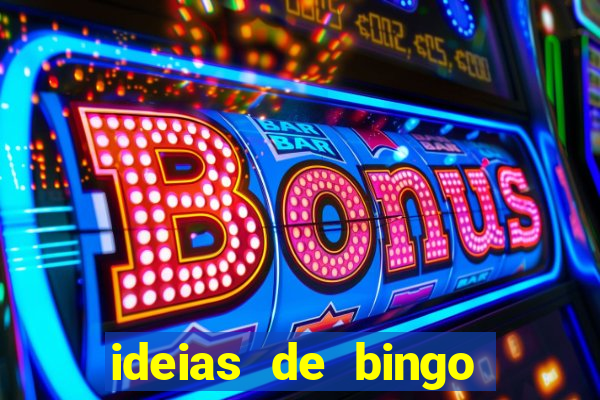 ideias de bingo para o natal