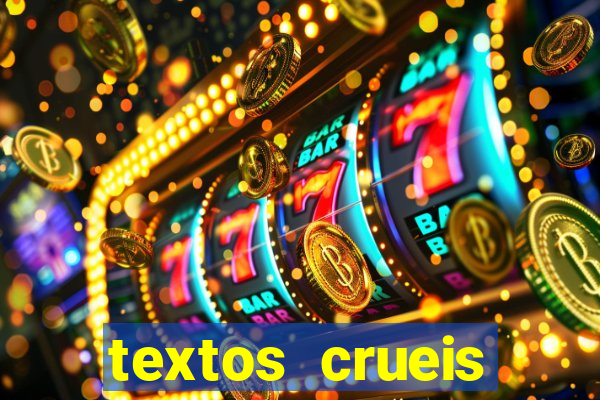 textos crueis demais pdf