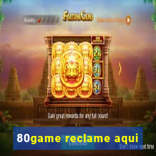 80game reclame aqui