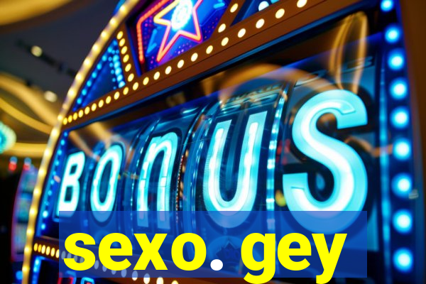 sexo. gey