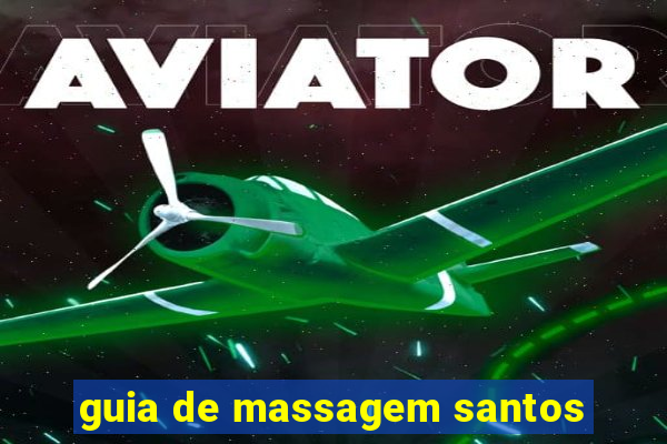 guia de massagem santos