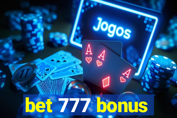 bet 777 bonus