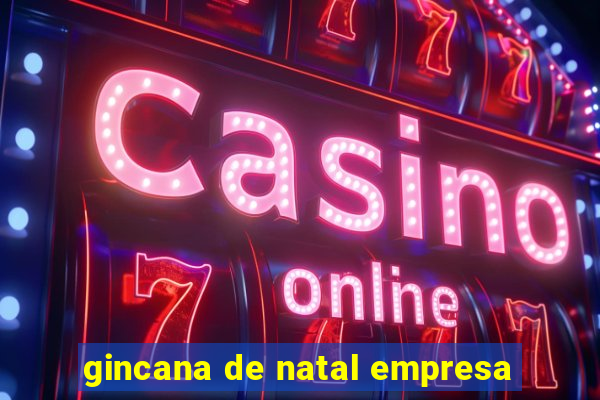 gincana de natal empresa