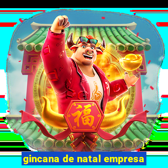 gincana de natal empresa