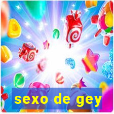 sexo de gey