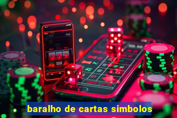 baralho de cartas simbolos