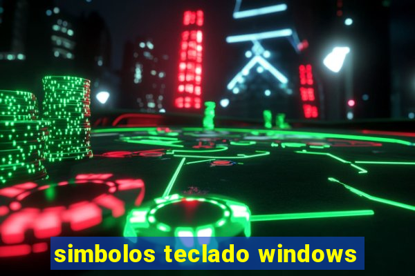 simbolos teclado windows