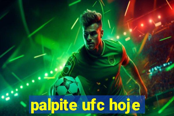 palpite ufc hoje