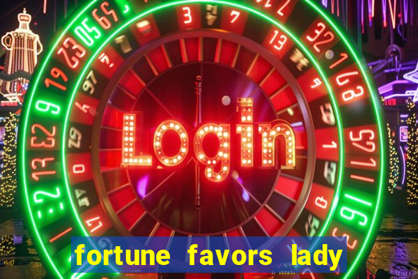 fortune favors lady nikuko legendado