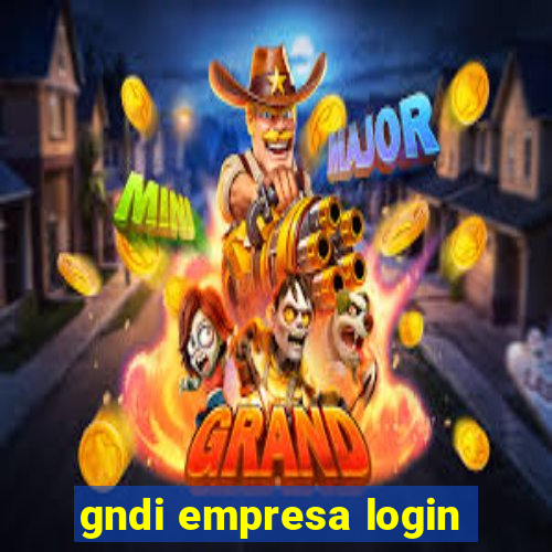 gndi empresa login