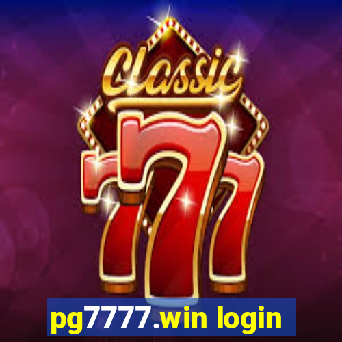 pg7777.win login