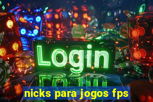 nicks para jogos fps