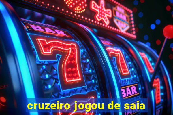 cruzeiro jogou de saia