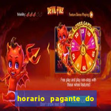 horario pagante do coelho fortune