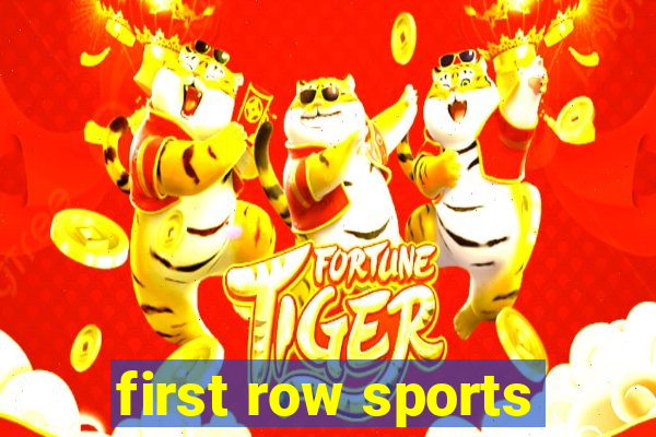 first row sports