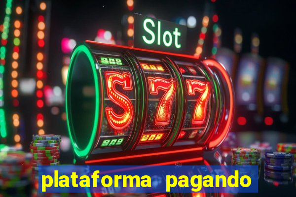 plataforma pagando bonus no cadastro