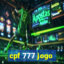 cpf 777 jogo