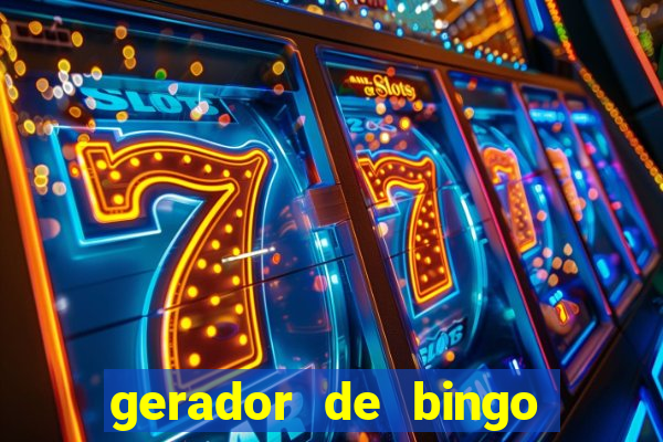 gerador de bingo cha de bebe