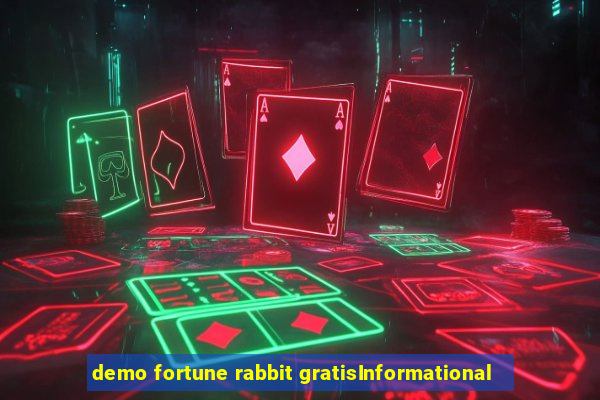 demo fortune rabbit gratisInformational