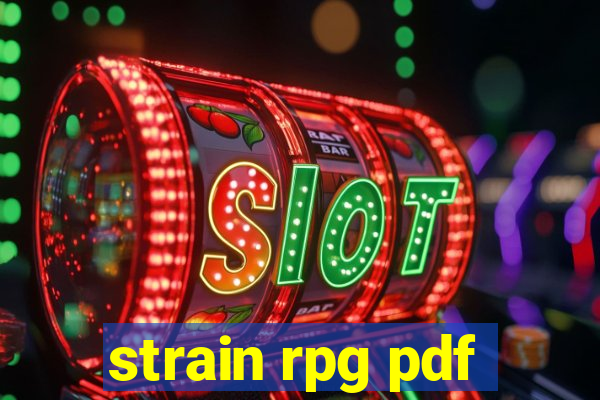 strain rpg pdf