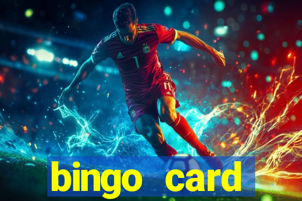 bingo card generator with pictures