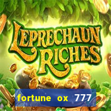 fortune ox 777 fortuna 77