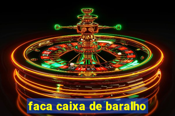 faca caixa de baralho