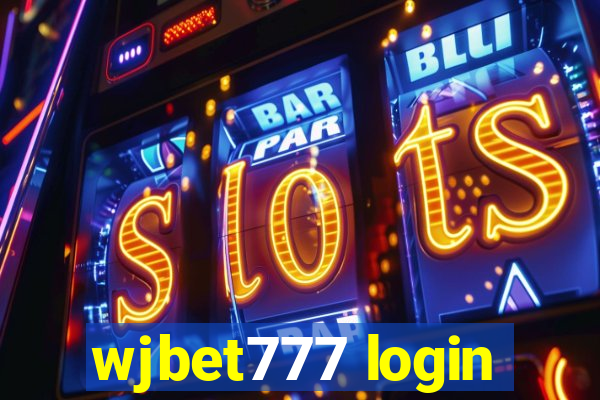 wjbet777 login