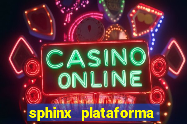 sphinx plataforma de jogos