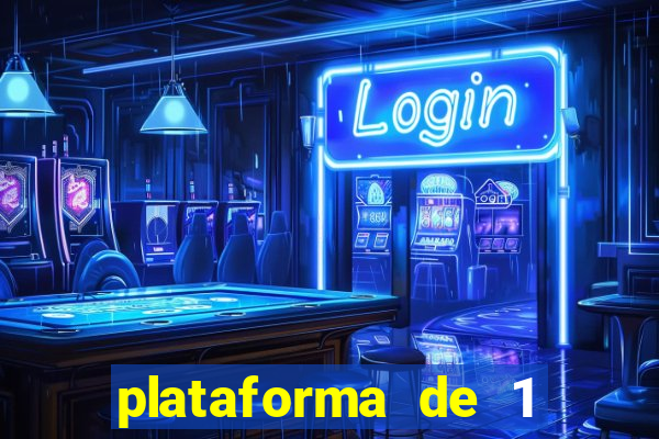 plataforma de 1 real fortune tiger