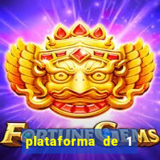 plataforma de 1 real fortune tiger