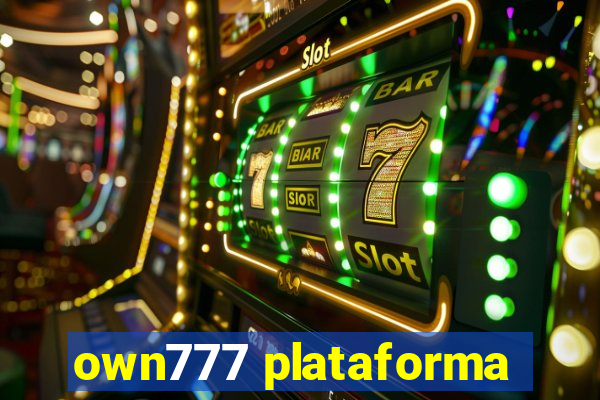 own777 plataforma