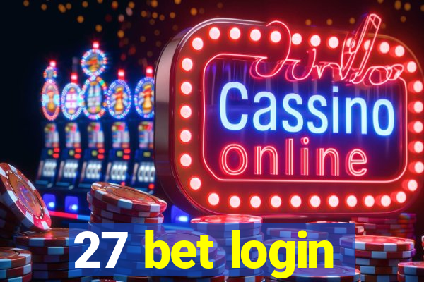 27 bet login