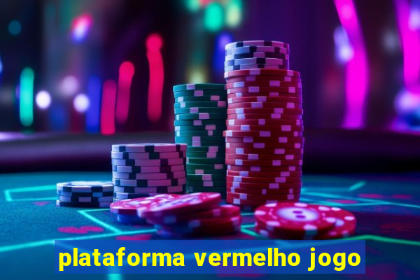 plataforma vermelho jogo