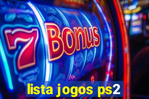 lista jogos ps2