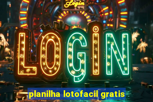 planilha lotofacil gratis