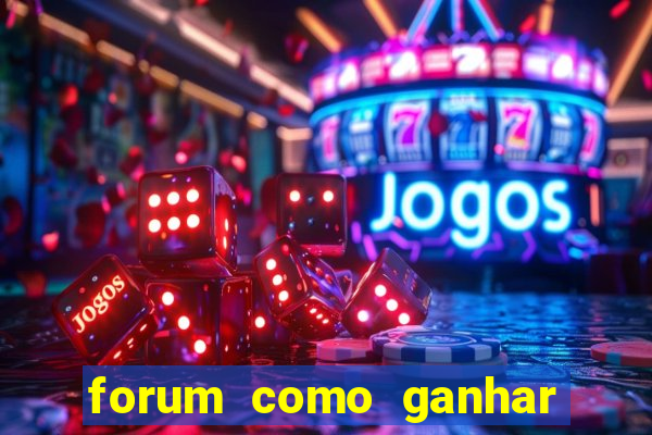 forum como ganhar na loteria