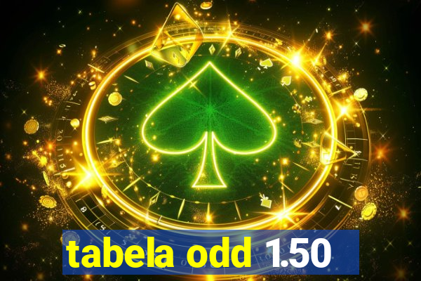 tabela odd 1.50