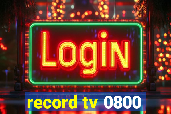 record tv 0800