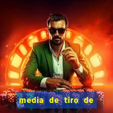 media de tiro de meta por jogo