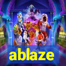 ablaze